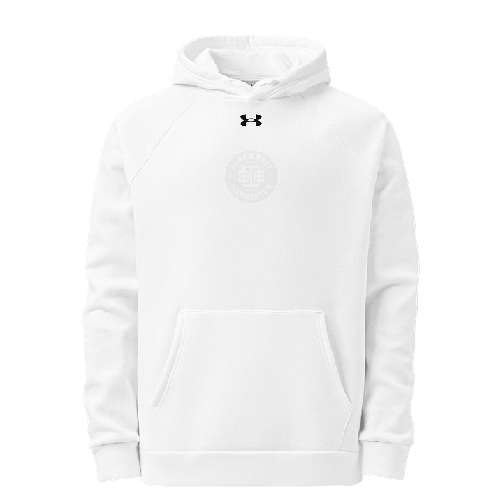 Under Armour x Blackbeltbarrister Fleece Hoodie White product image (1)