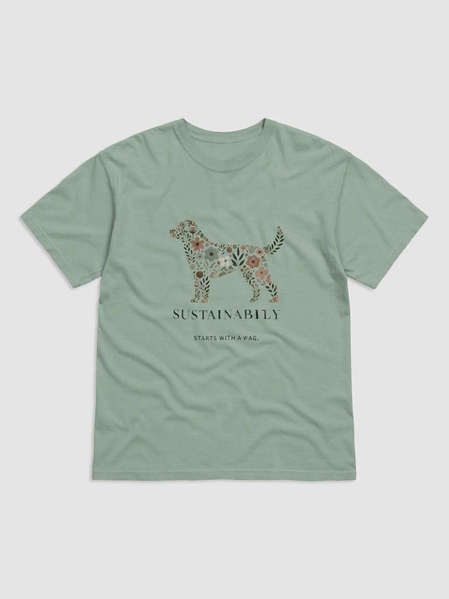 Floral Pup Eco-Friendly Tee product image (7)