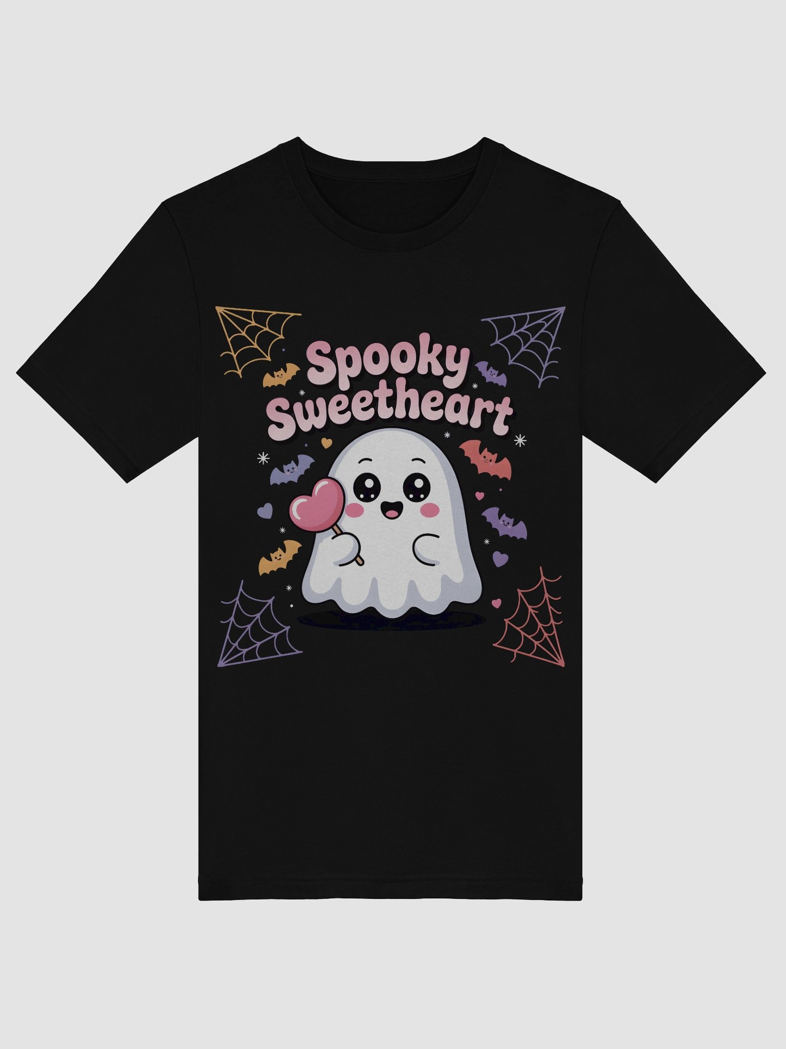 Spooky Sweetheart Ghost T-Shirt product image (5)