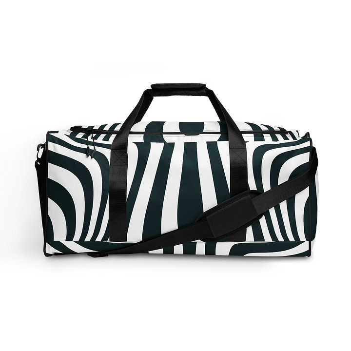 Illusion Wave Duffle Bag Black product image (1)