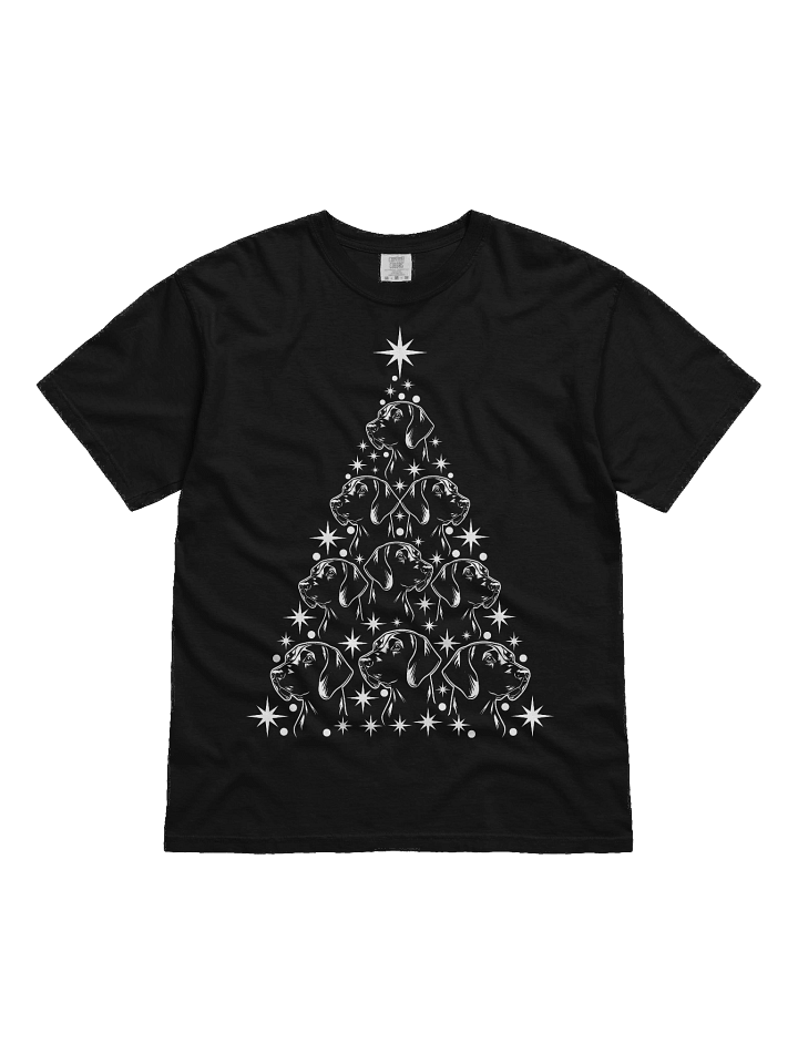 German Shorthaired Pointer Christmas Tree T-Shirt product image (2)