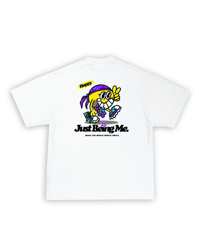 HAPPY TEE-WHITE product image (2)