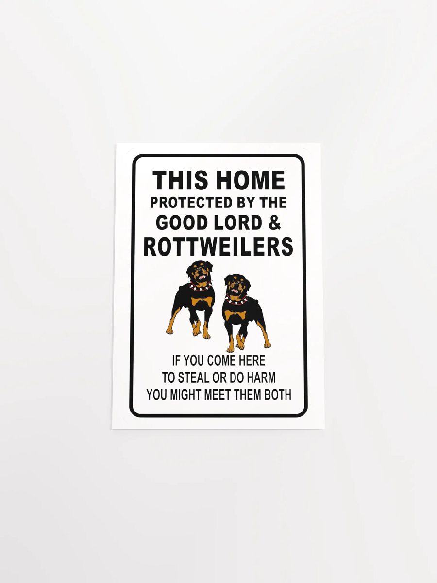 Home Protected by Rottweilers product image (19)
