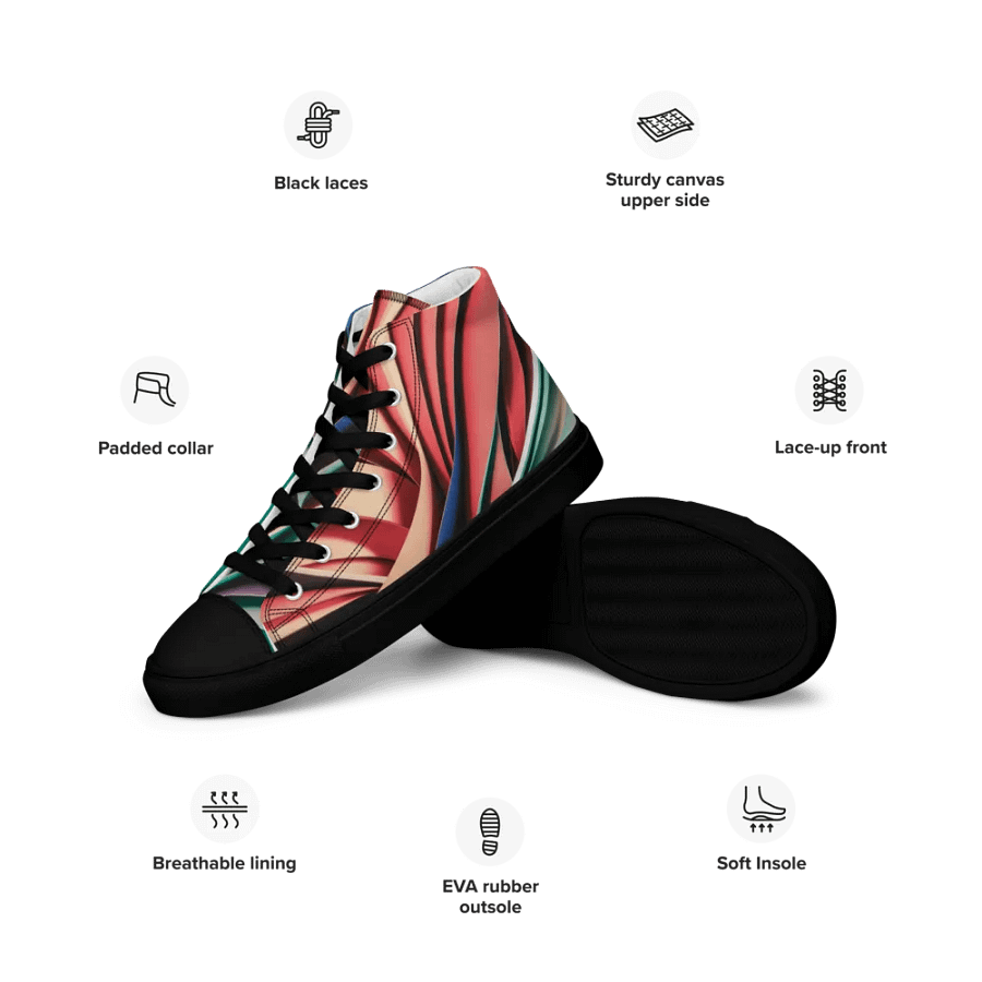TDS Music Dynamic Flow Men's High Tops Shoes product image (12)