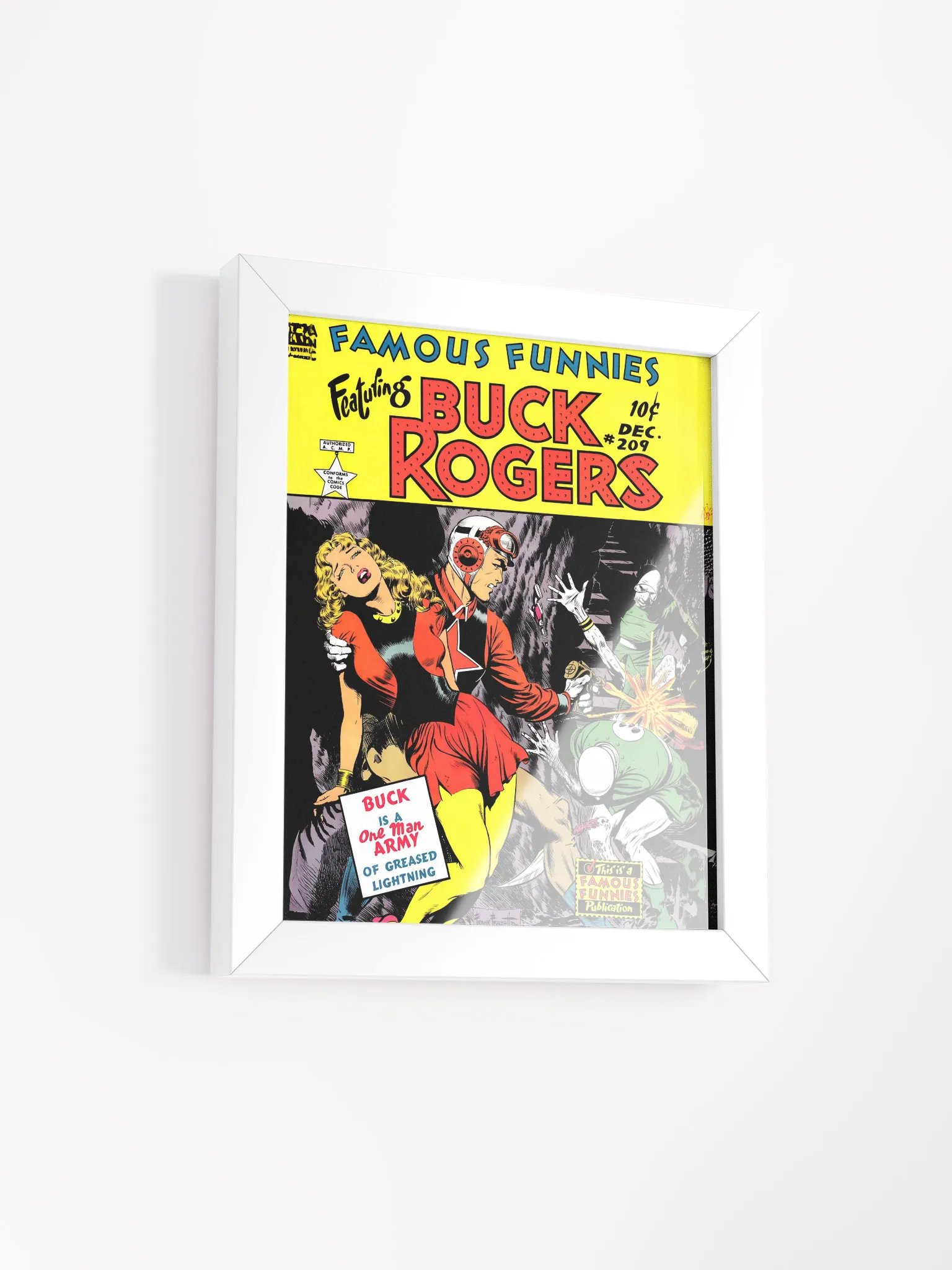 Buck Rogers Comic Framed Art product image (17)