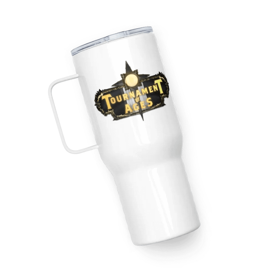 Tournament of Ages - Full Logo - Tumbler w/Handle product image (5)