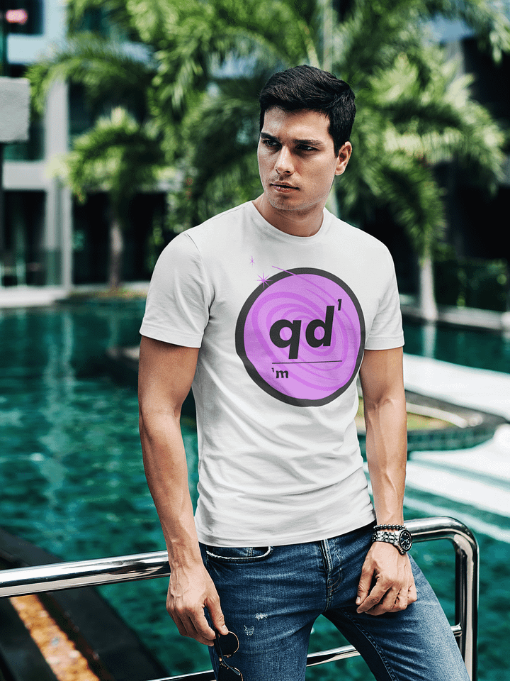Omnibio Lab Vortex QD1/M1 Logo T-Shirt (Front Design) product image (1)