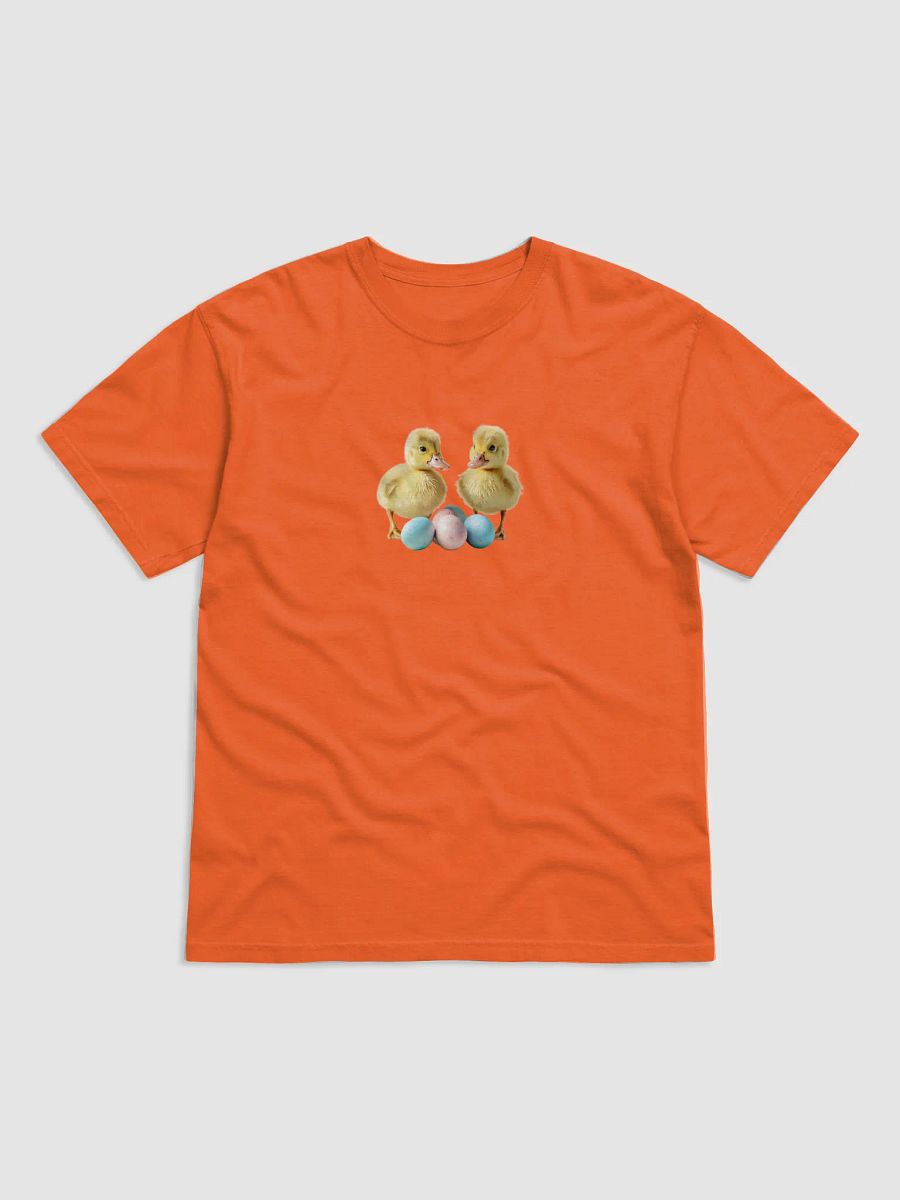 Pastel Ducklings and Bunny on back Comfort Tee product image (1)