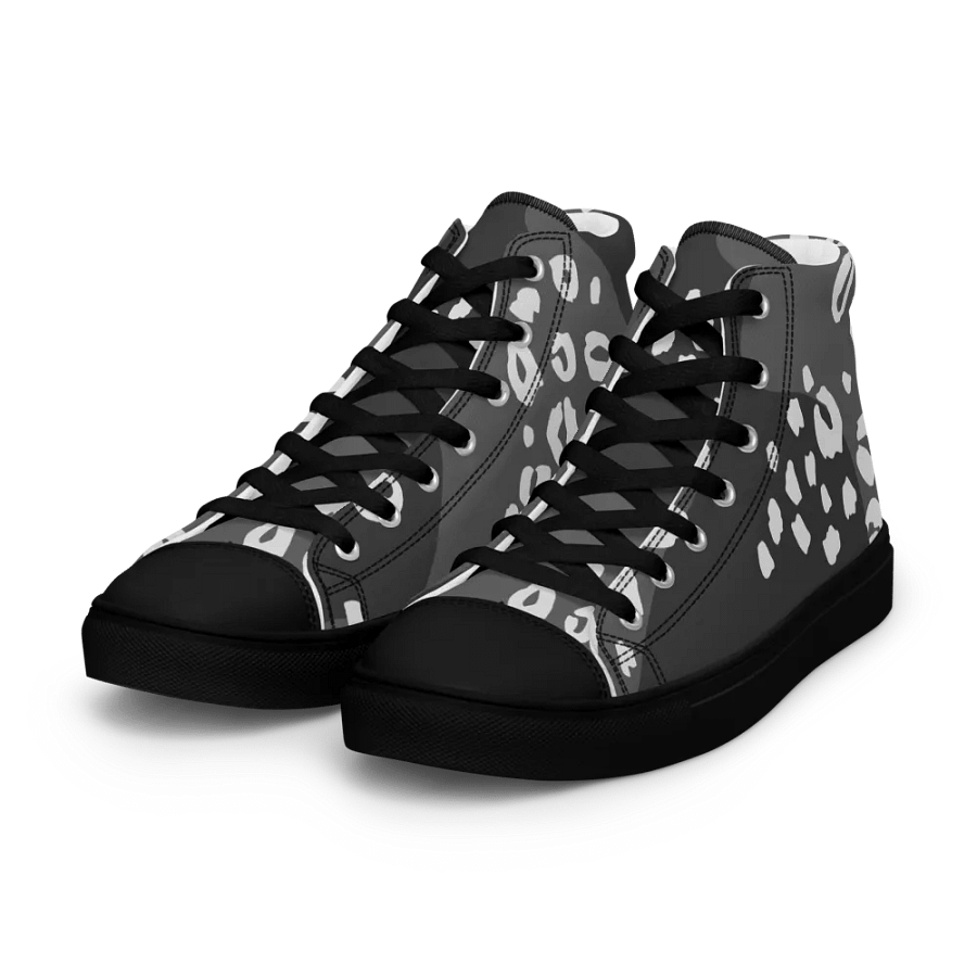 Leopard Grey Men's High Tops product image (15)