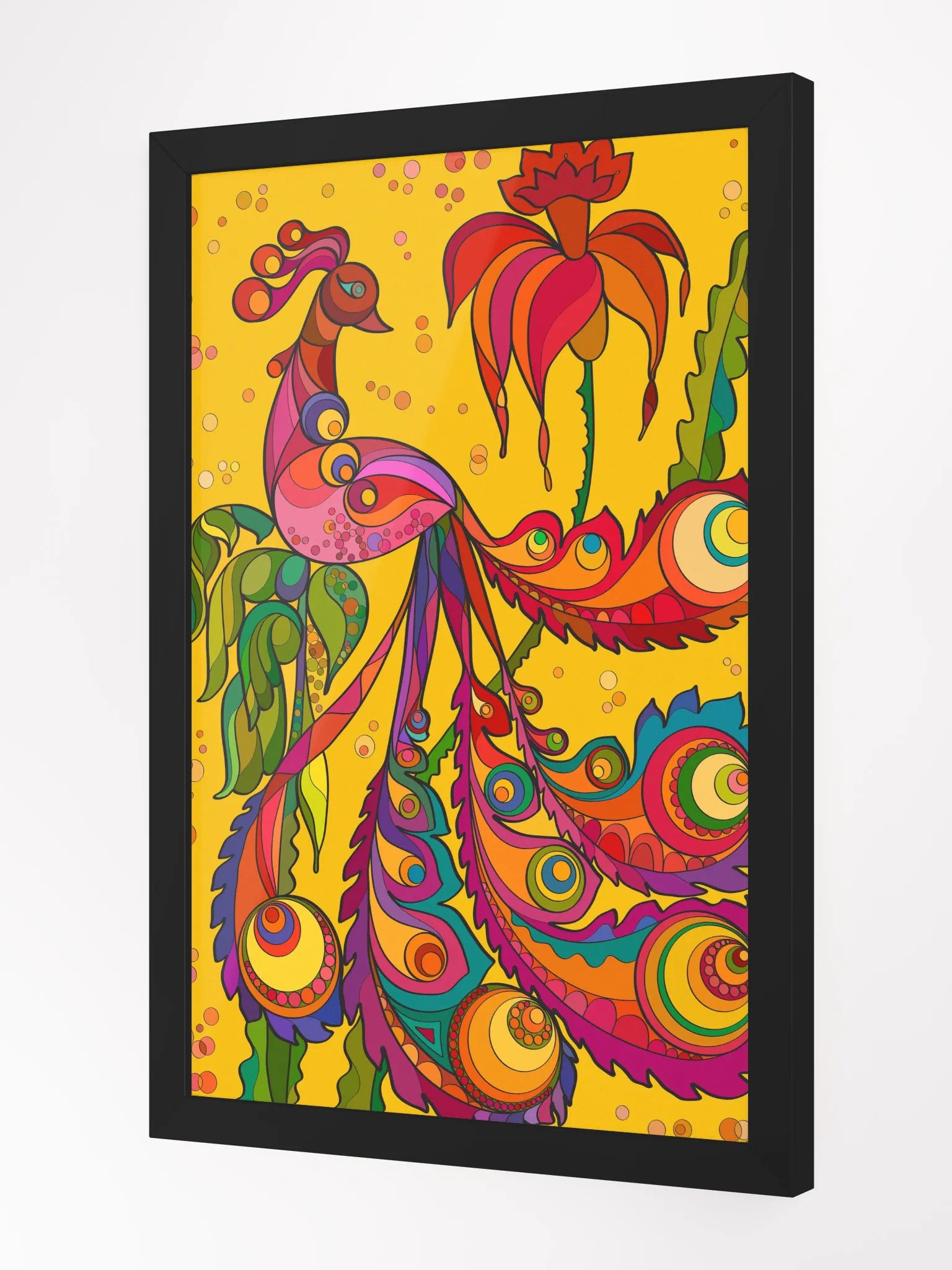 Vibrant Avian Majesty Poster - Tropical Bird product image (4)