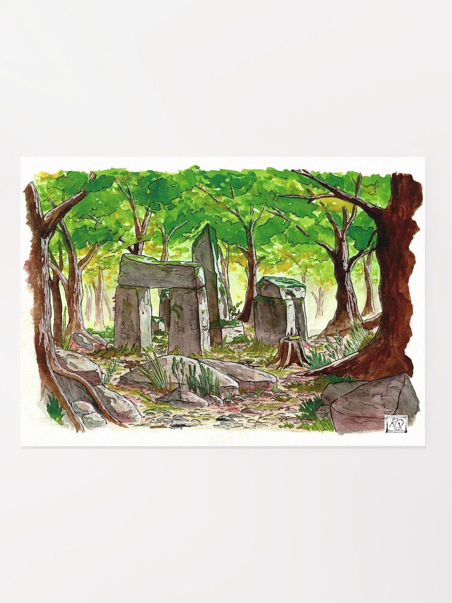 "The Forest Henge" | Printed Artwork product image (10)