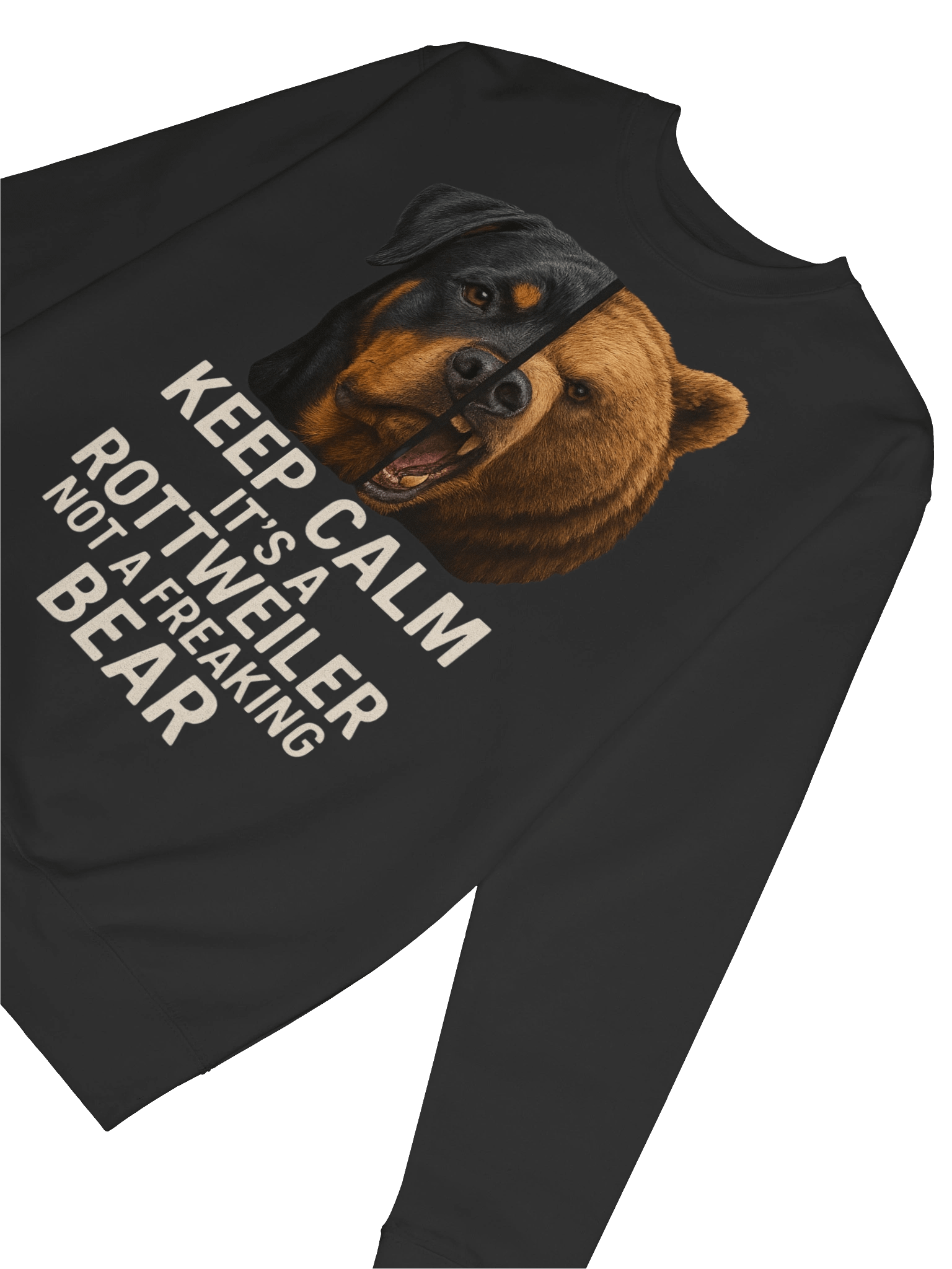 Keep Calm It's A Rottweiler, Not a Bear Sweatshirt product image (6)