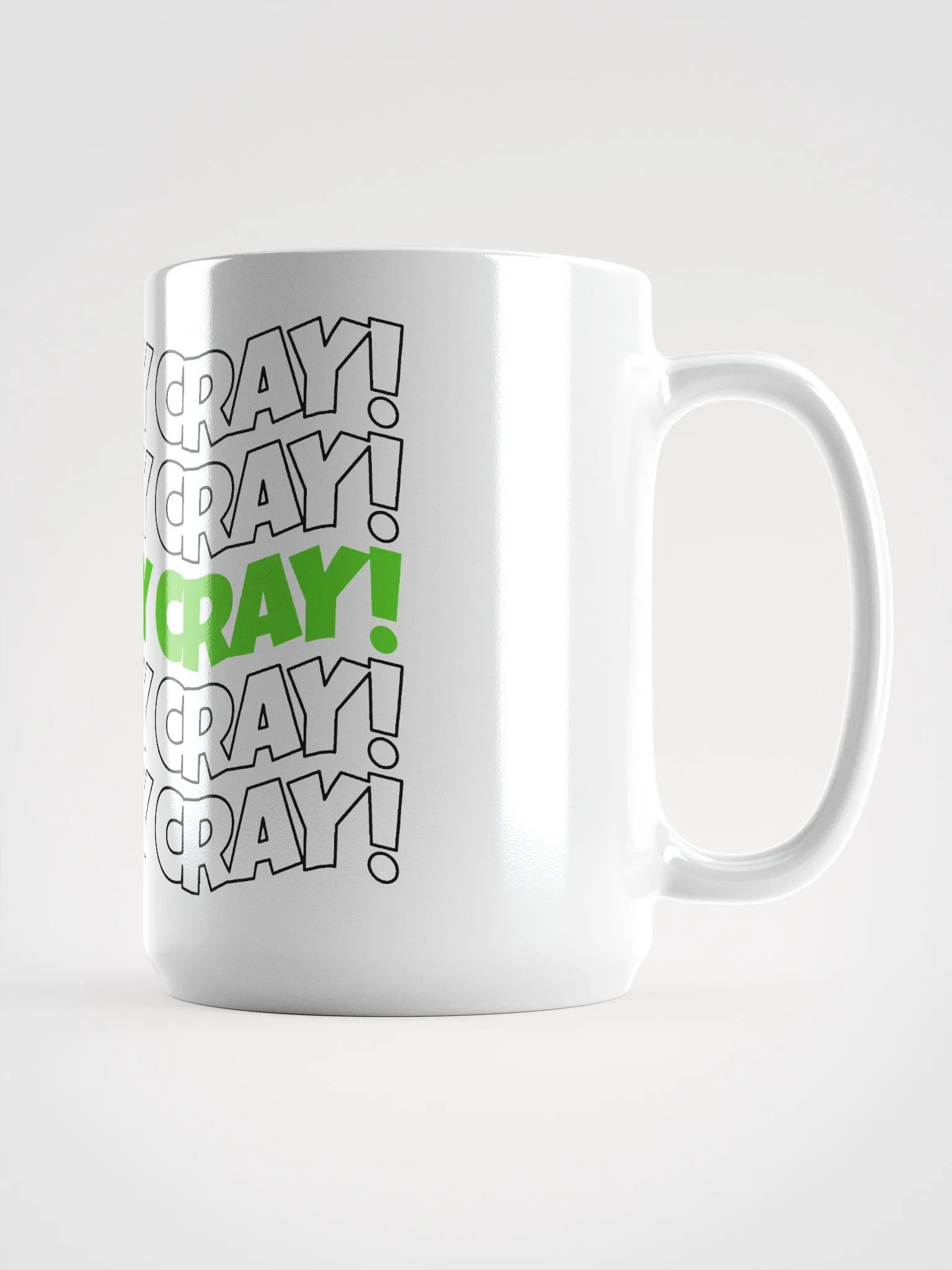 He's cray cray! Mug (green/black) product image (1)