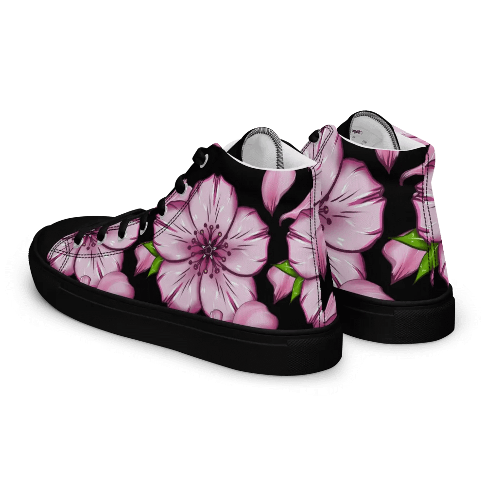 Blossomz & Petalz - Men's High Tops Canvas Shoes product image (6)