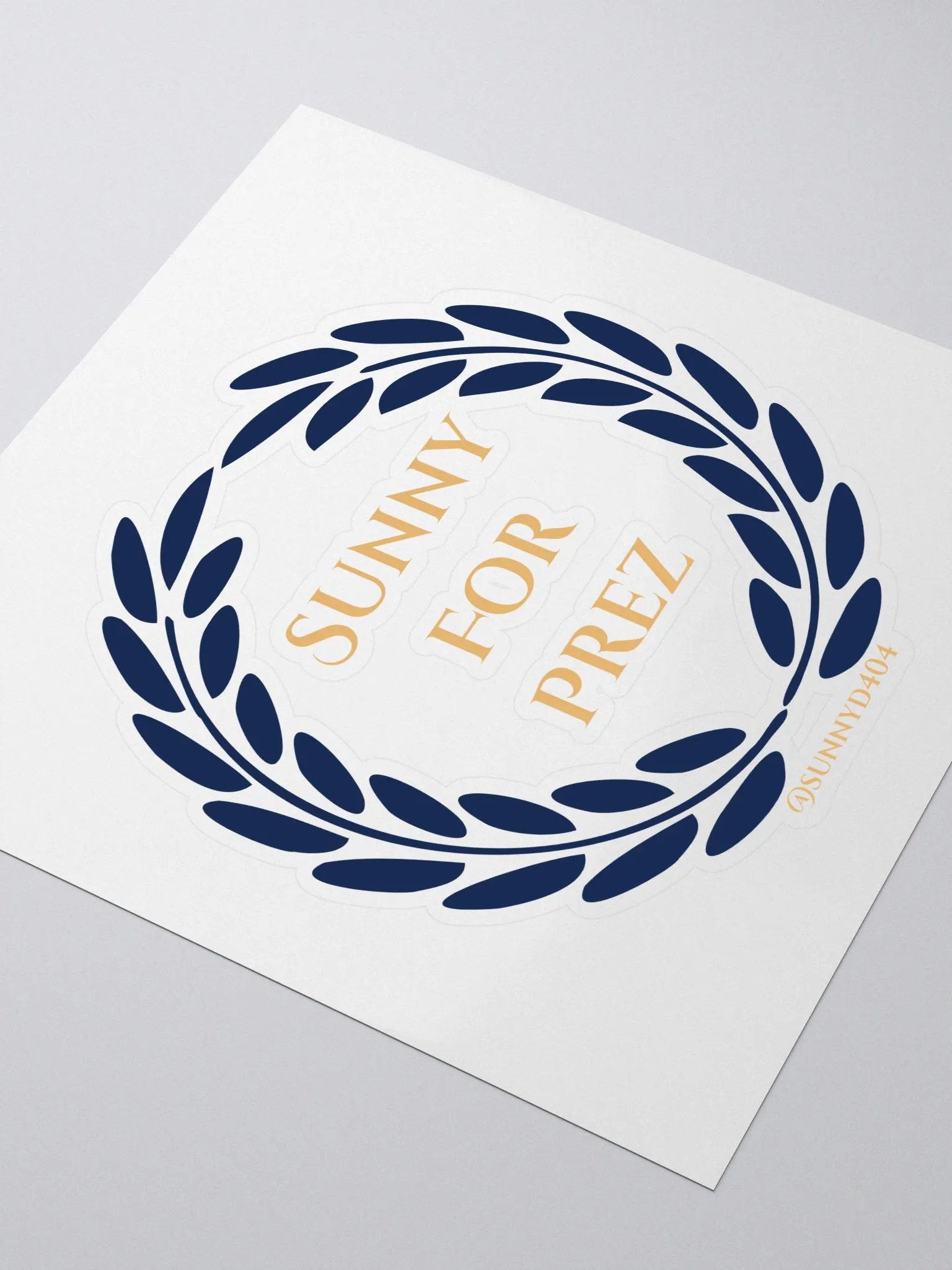 Sunny For Prez Sticker product image (3)