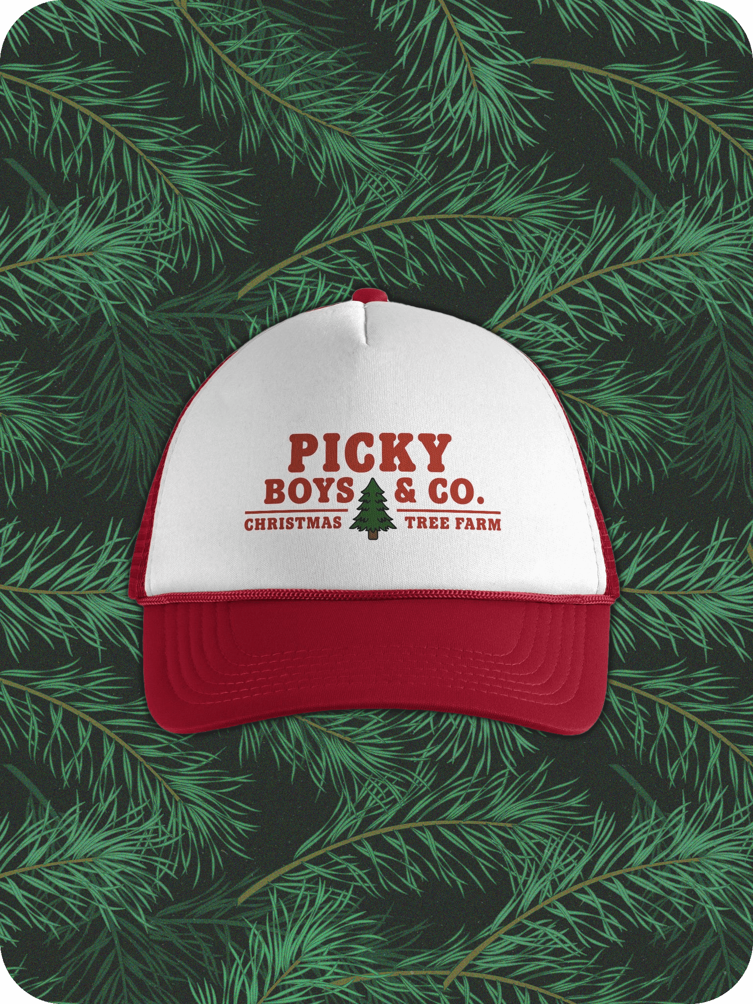 Tree Farm Trucker Hat (2 Colors) product image (1)