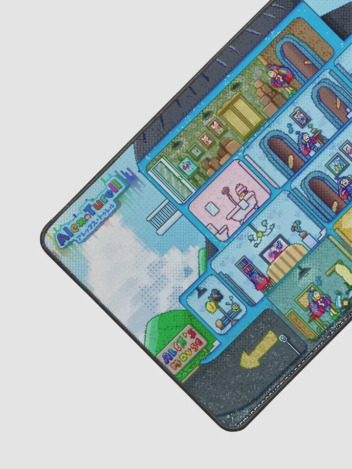 Alex-kun's cute and fun house Desk Mat product image (2)