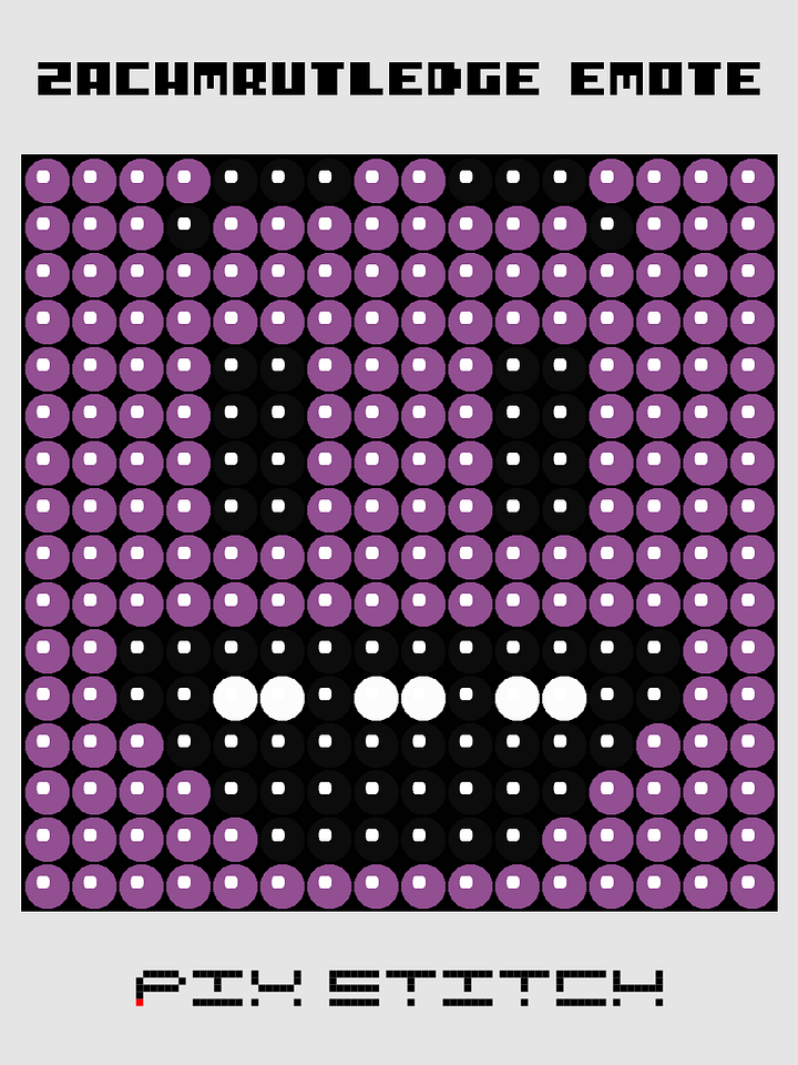 ZachMRutledge Emote Pixel Art product image (1)