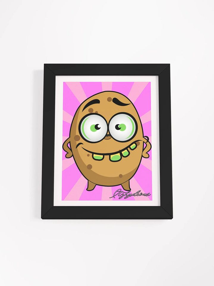 Whimsical Potato Dreams Matte Poster product image (1)