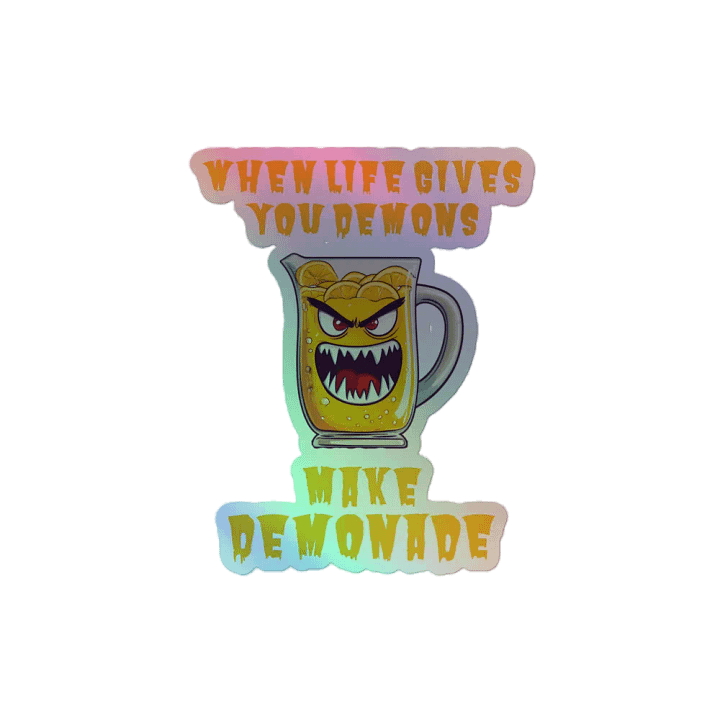 Make Demonade Holographic Sticker Sheet product image (2)