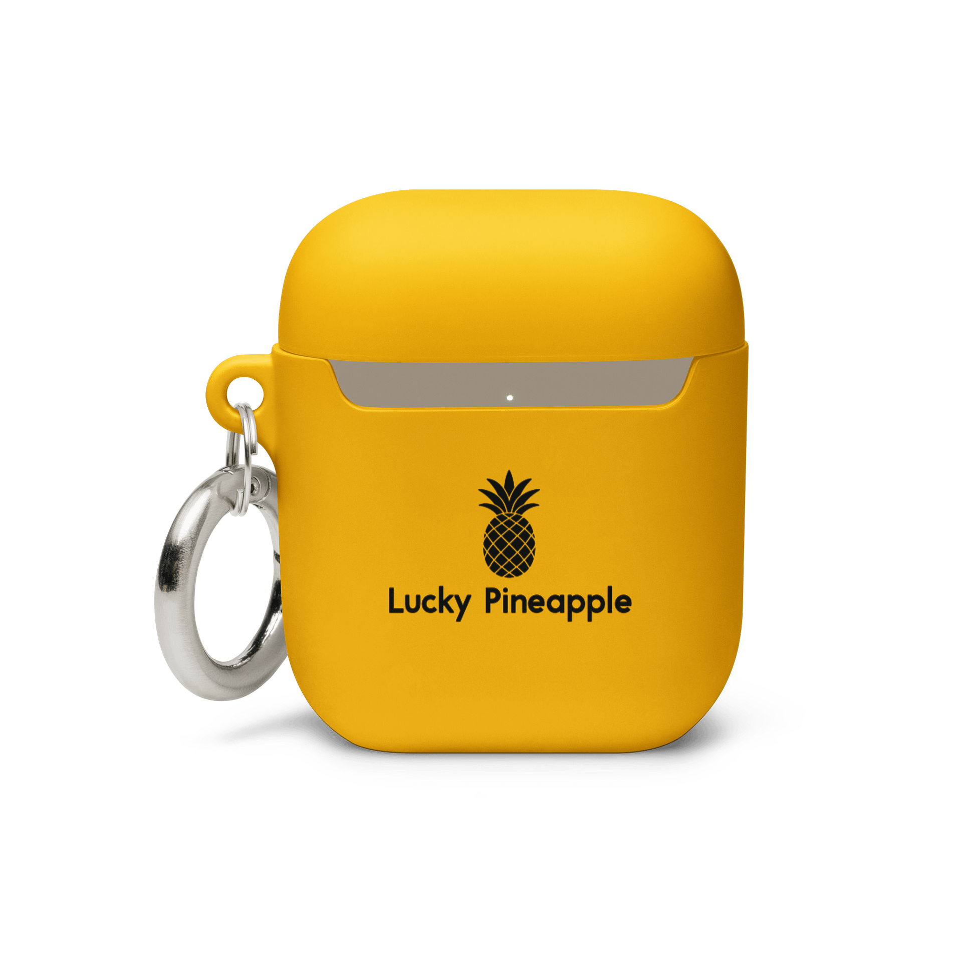 Lucky Pineapple Films Logo Yellow AirPods® Case product image (2)