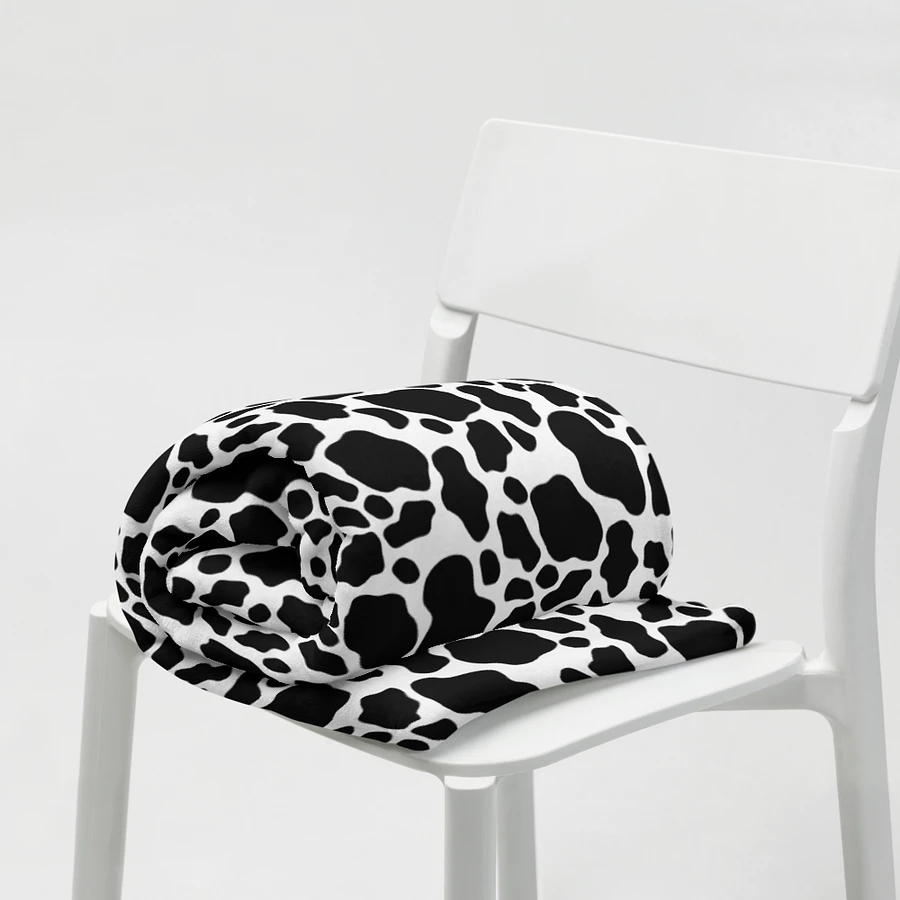 Cow Skin Blanket - Black & White product image (8)