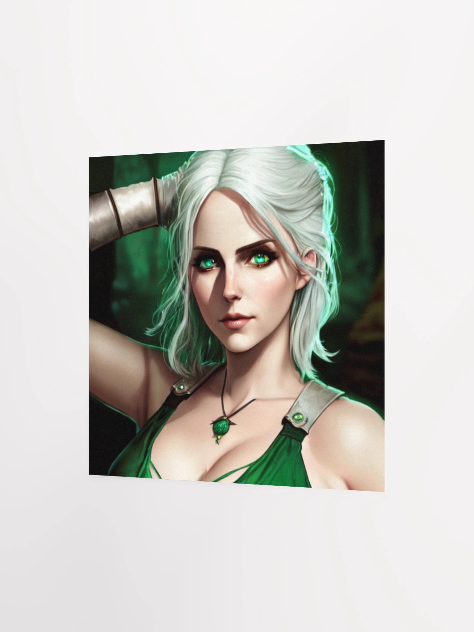 Confident Emerald Poster product image (7)