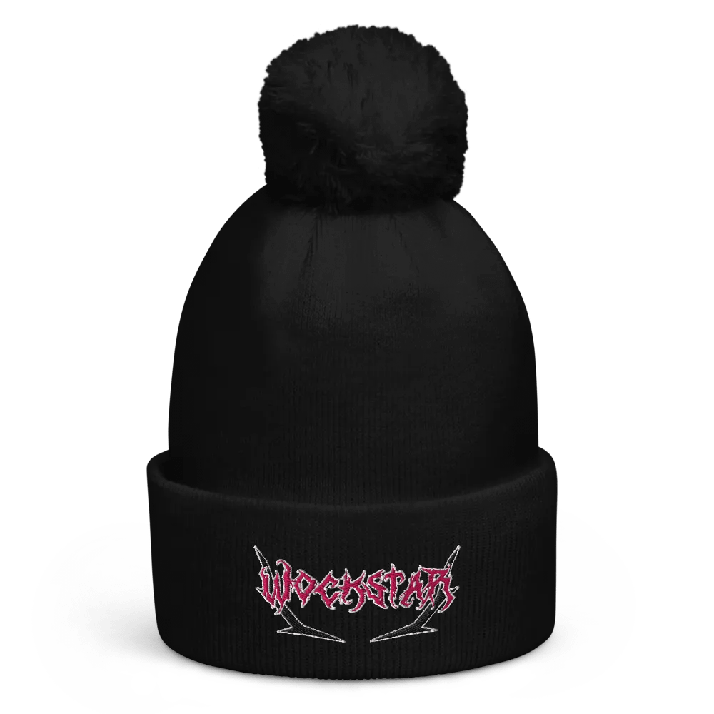 Metal Collection - Embroidered Pom-Pom Beanie product image (1)