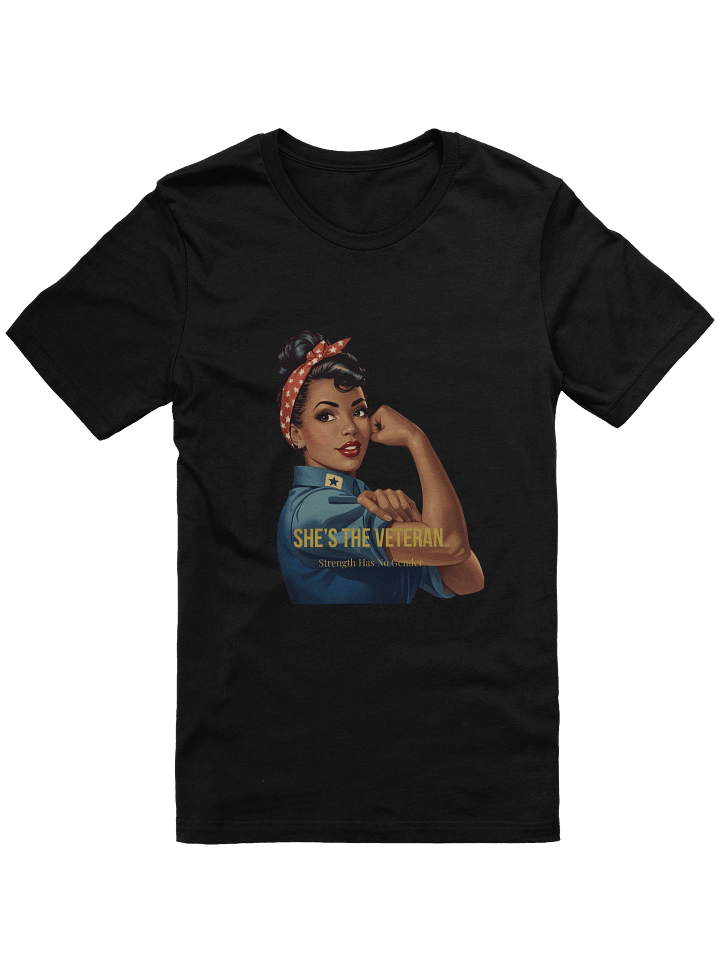 She’s The Veteran Signature Tee product image (1)