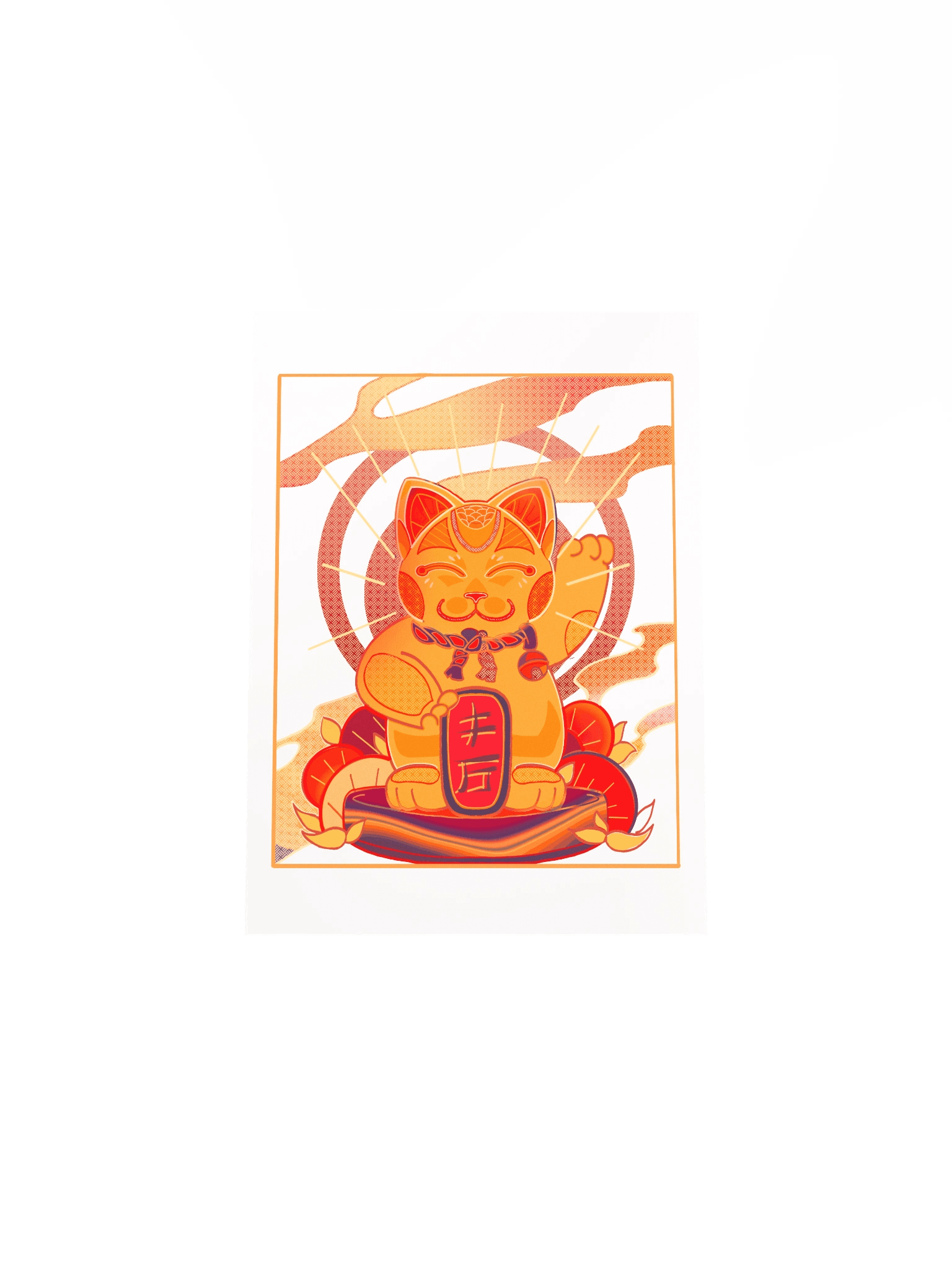 Maneki Cat Illustration product image (8)