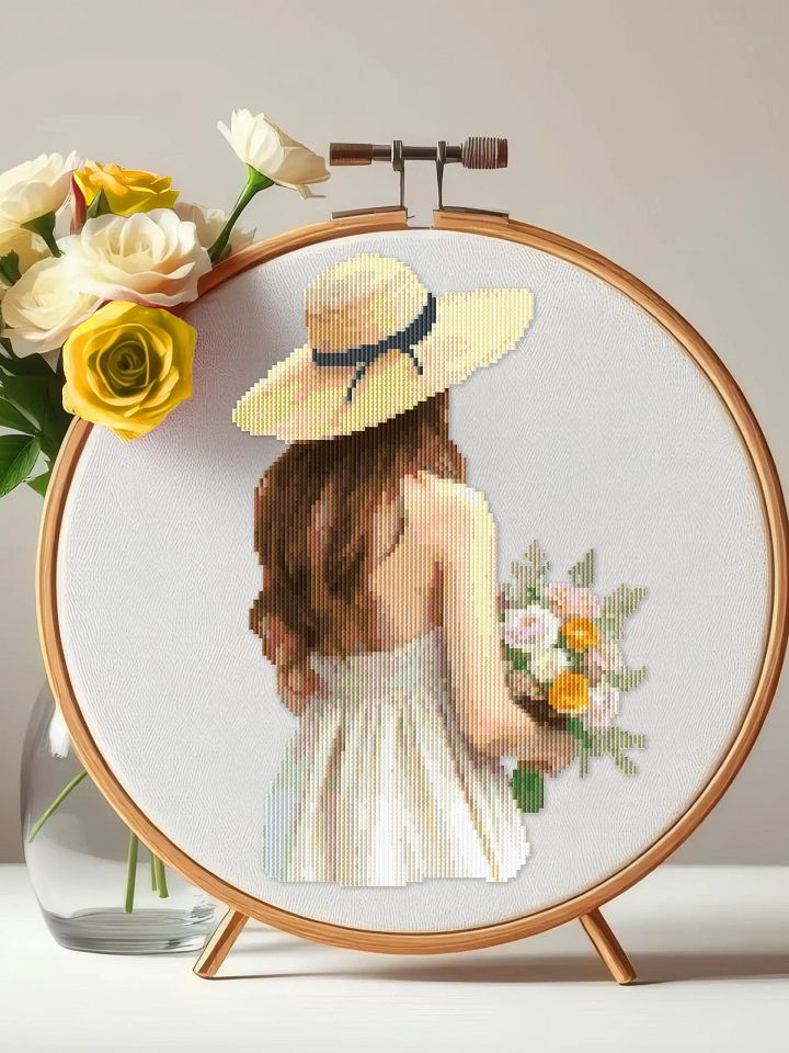 Summer Girl With Flowers product image (1)