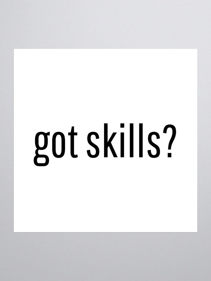 Got Skills Kiss Cut Stickers product image (3)