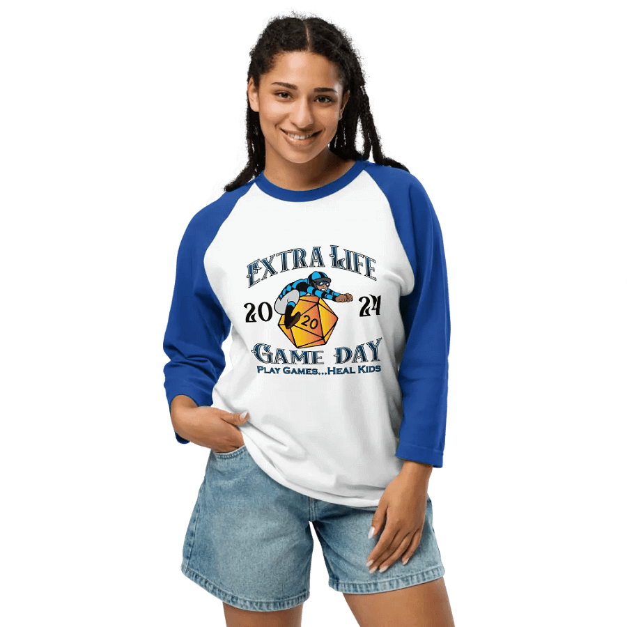 Extra Life Game Day 2024 Raglan Tee product image (8)