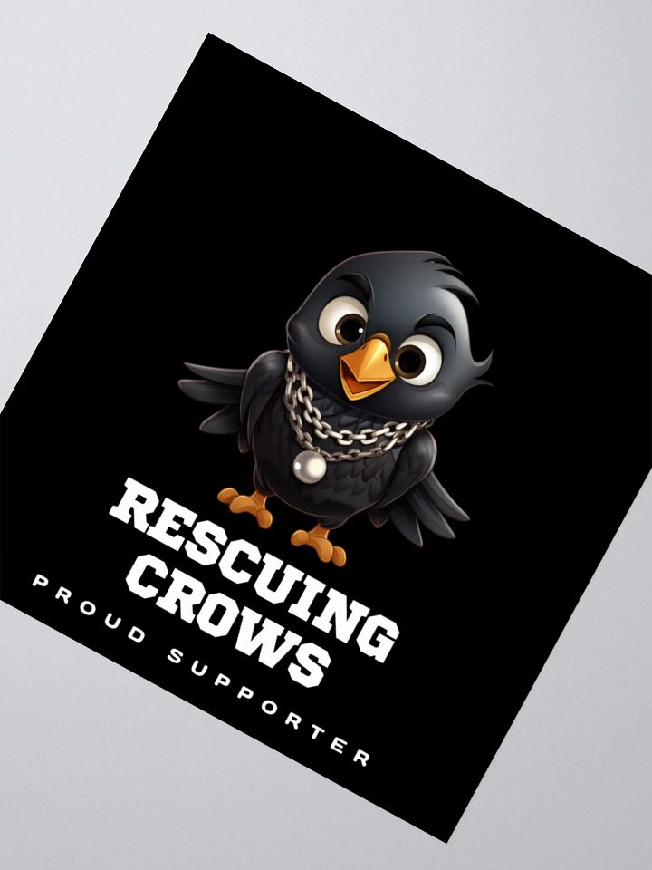 Proud VIP Crow Supporter Sticker product image (2)