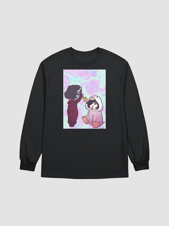 Feeding Pengu Long Sleeve Shirt product image (1)