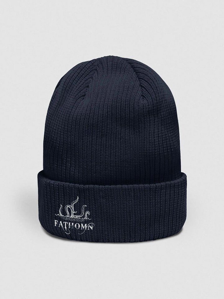 Navy White Beanie product image (2)