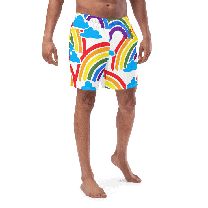 Rainbow Delight Swim Trunks product image (1)