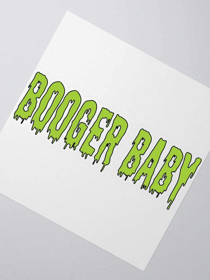 Booger Baby Sticker product image (1)