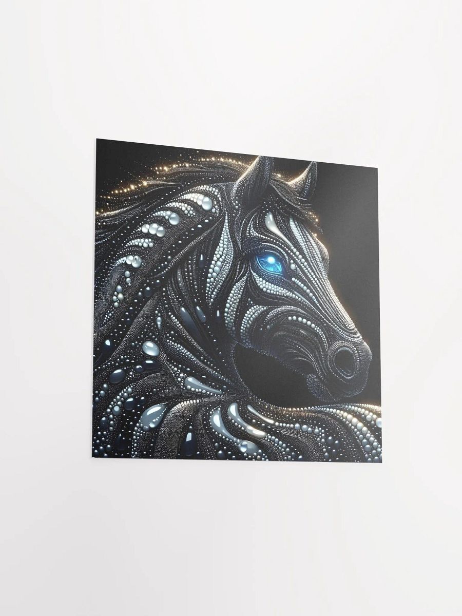 Celestial Horse Dotted Art Poster product image (9)