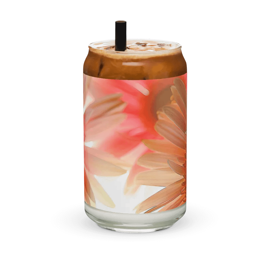 Flowers 2602 Can Shaped Glass product image (6)