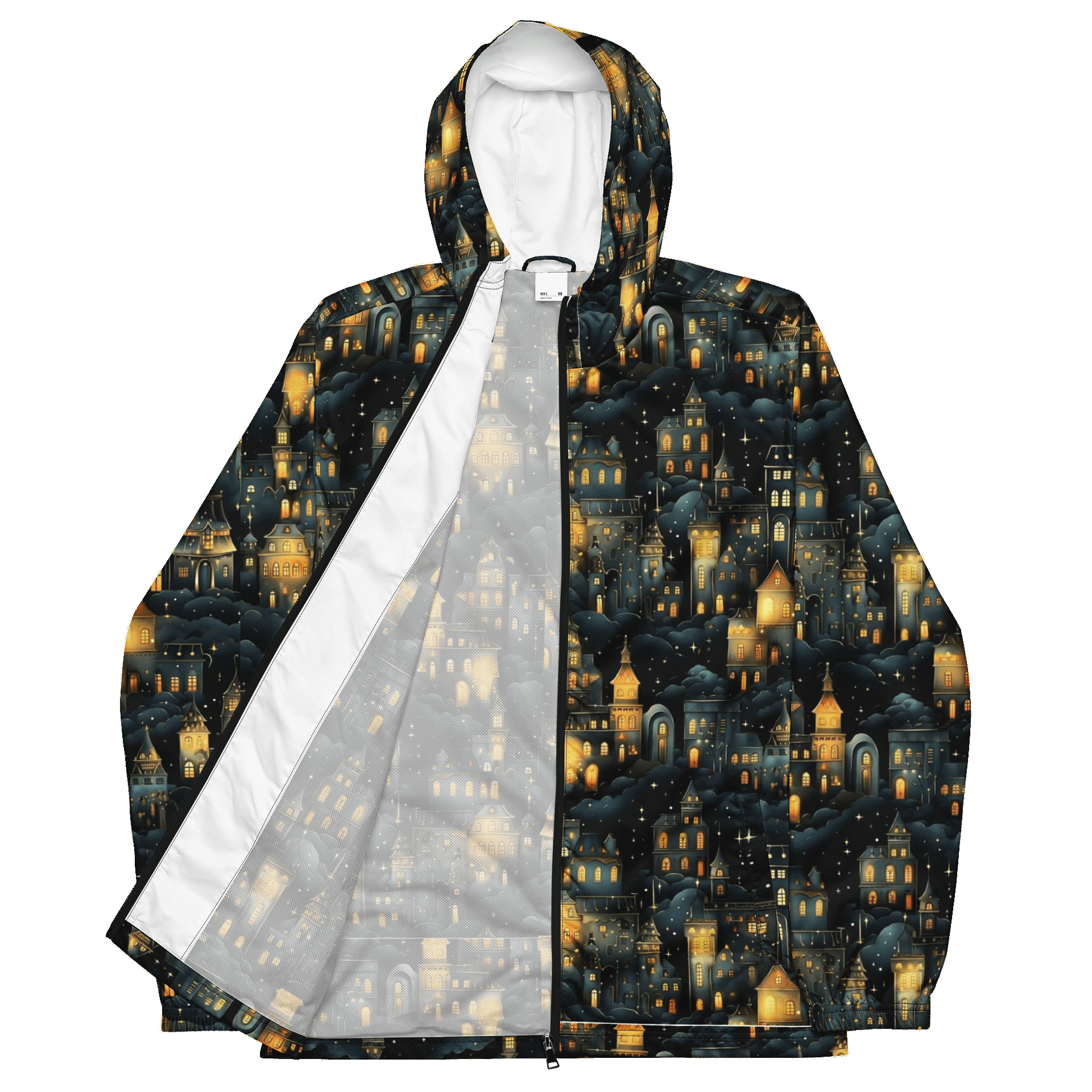 Nighttime Cityscape Windbreaker product image (4)