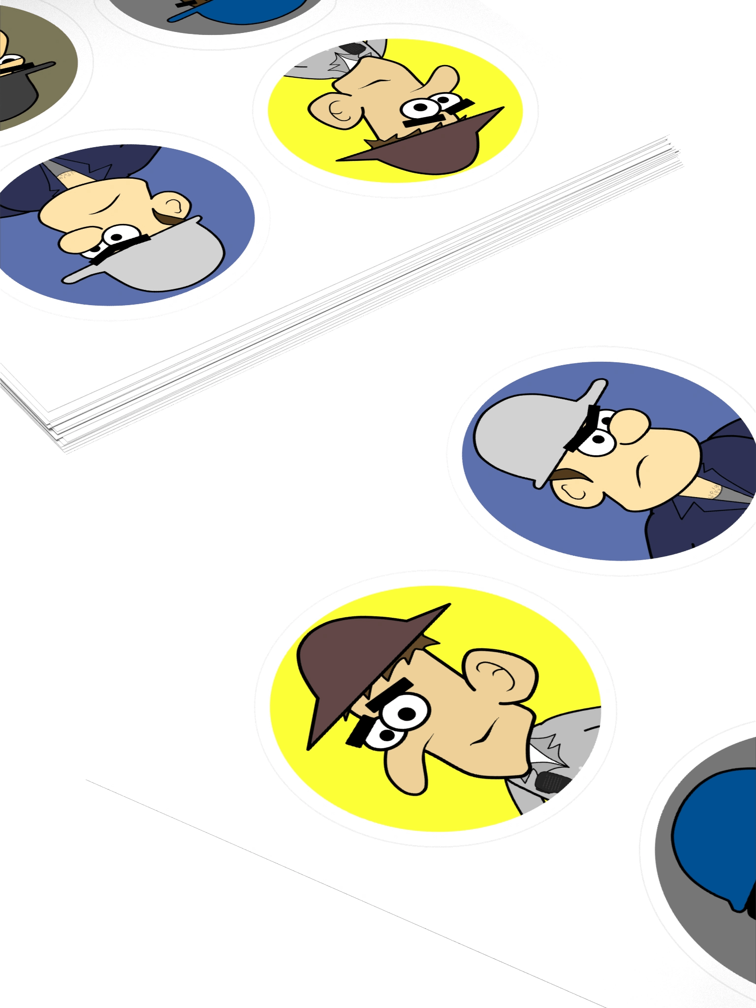 Refined Crew Stickers product image (4)