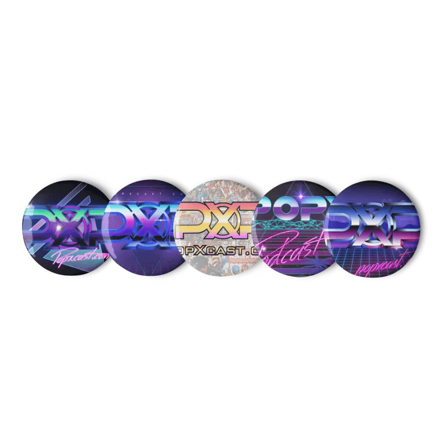 PopXcast Official Live Stream Pin Button Collector Set product image (9)