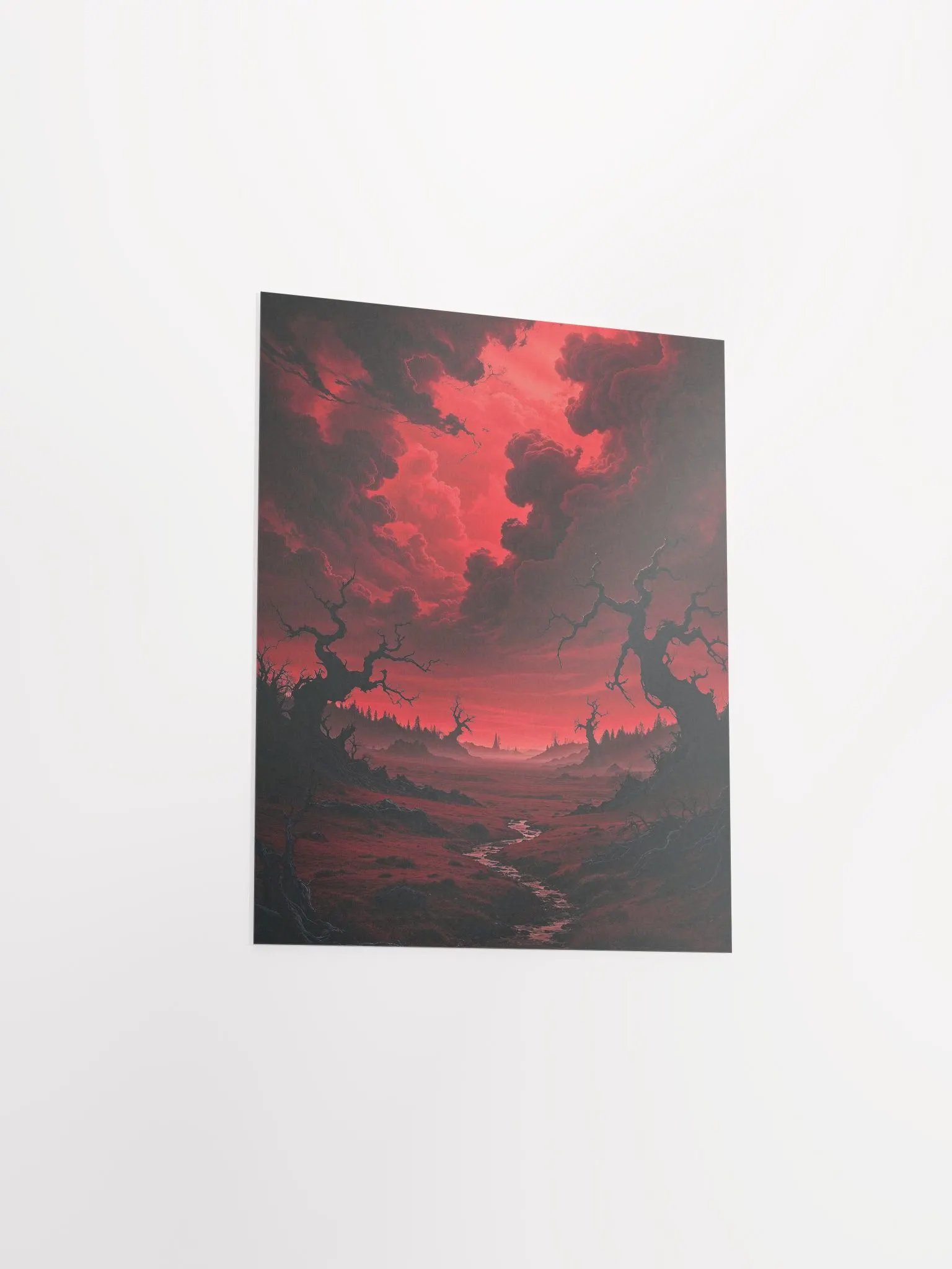 Crimson Apocalypse Matte Poster product image (27)
