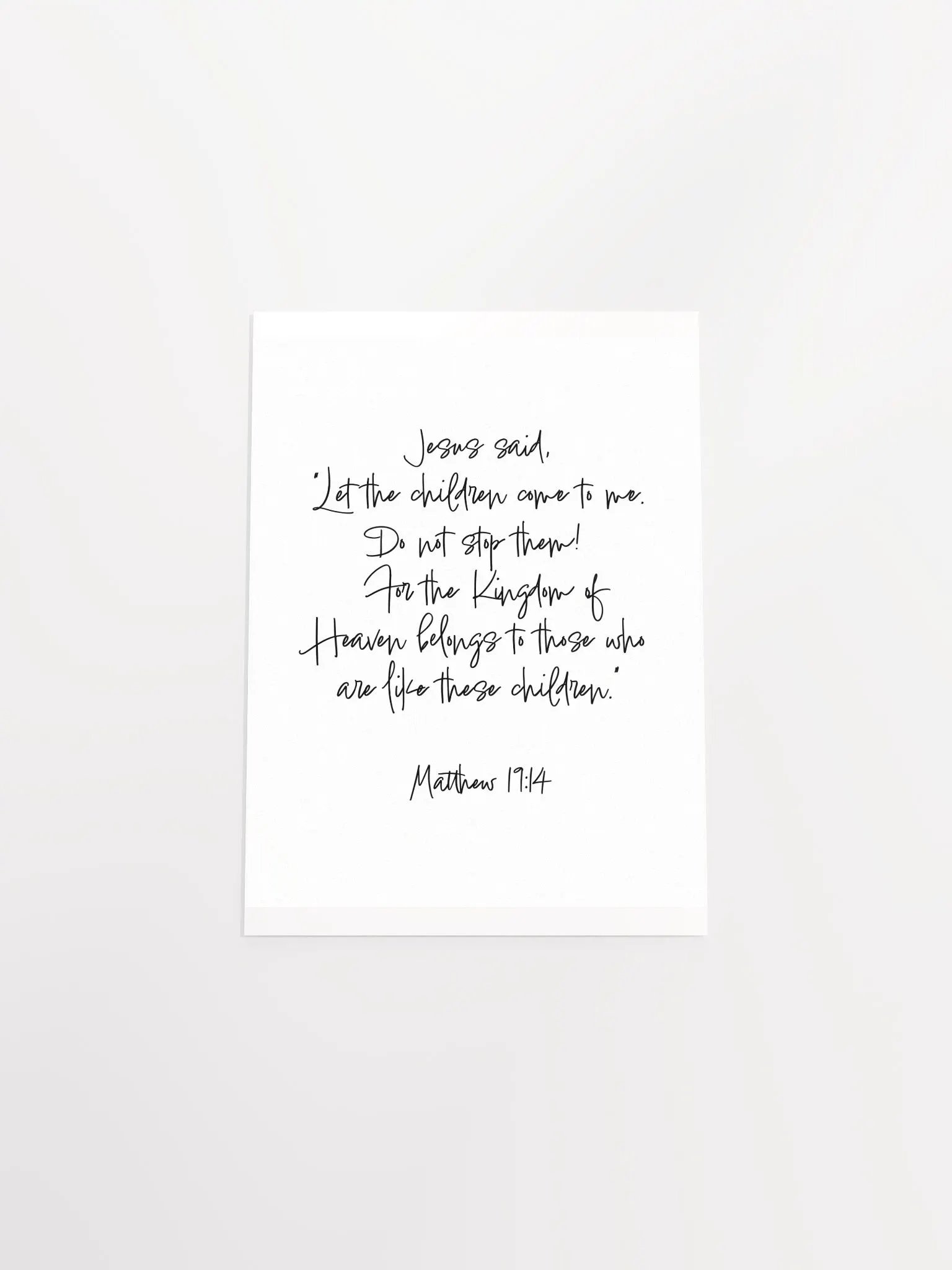 Let the Children Come to Me - Print product image (4)