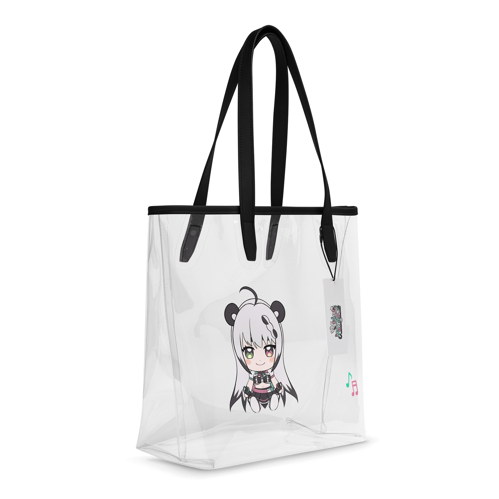 Utano Pandora Clear Plastic Tote Bag product image (6)