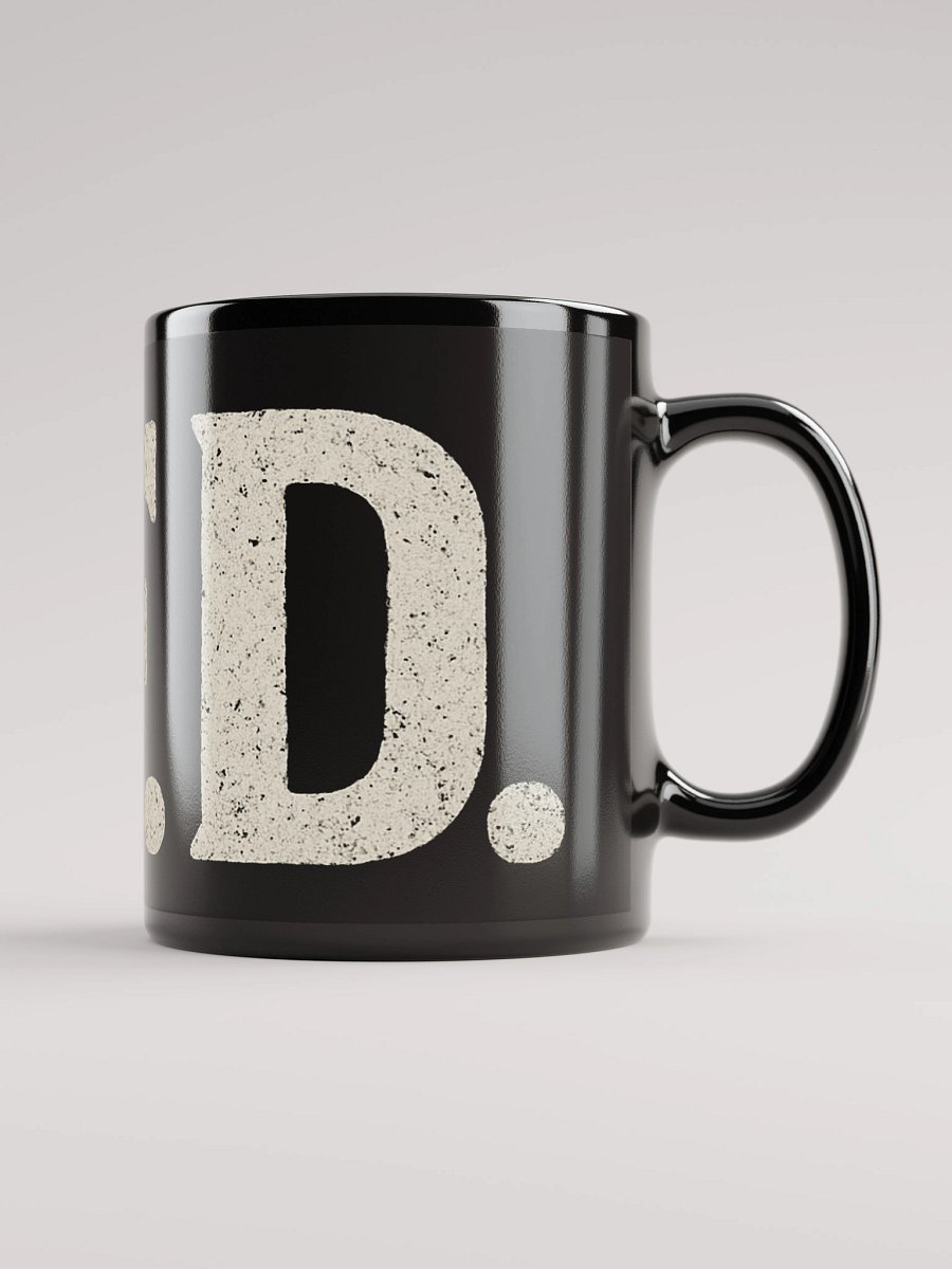P.F.D. Logo Black Coffee Cup product image (1)