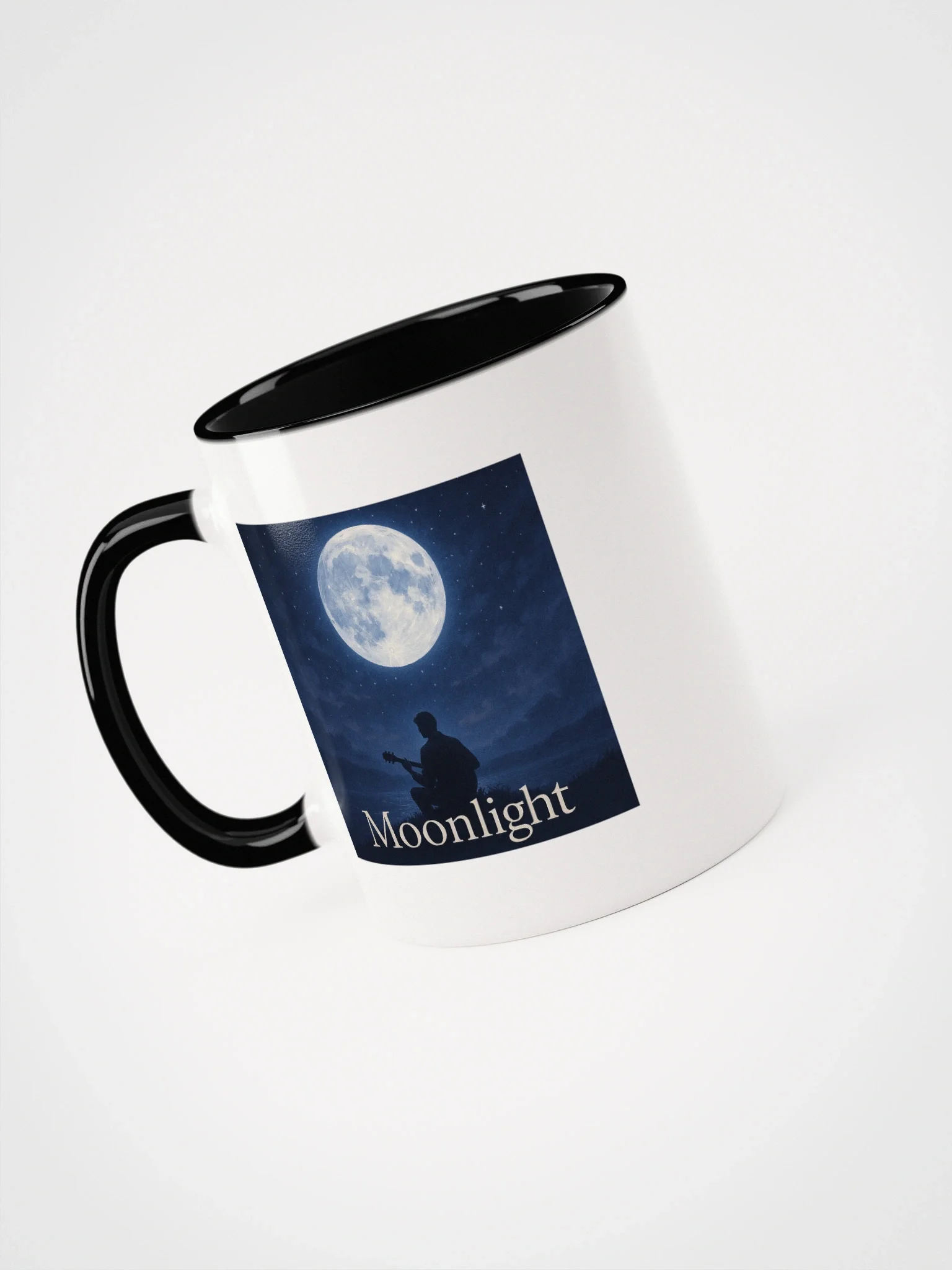 Colored Moonlight Album Cover Mug - Show Your Support - Drinkware product image (29)