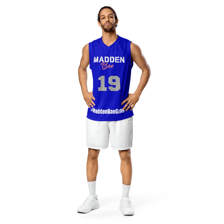 Madden Bae Jersey 👨‍🎨 (Blue) product image (6)