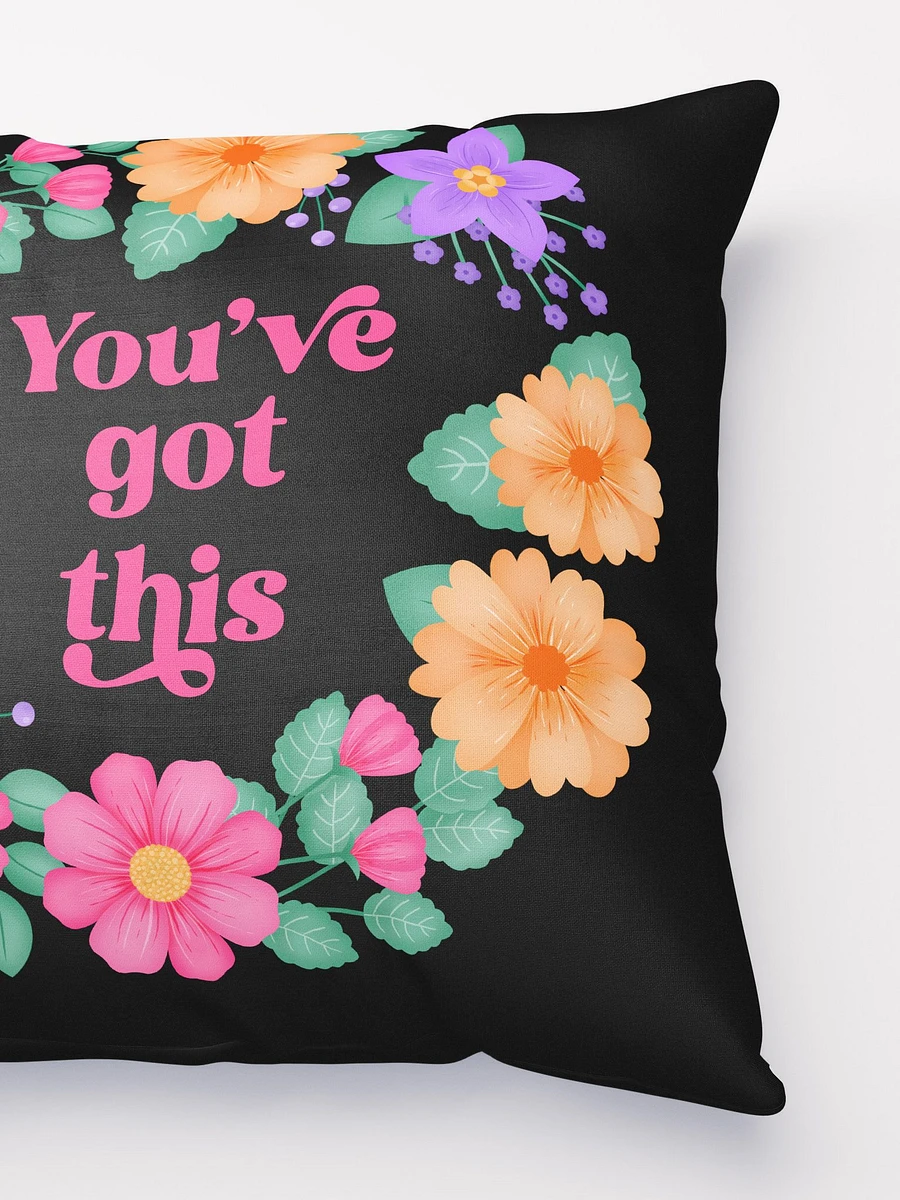 You've got this - Motivational Pillow Black product image (3)